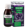 Sambucol Сироп для імунітету Чорна бузина + вітамін С цинк  (Immuno Forte Liquid Sugar Free) 120 мл - зображення 1