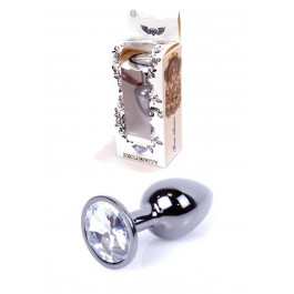 BOSS Jewellery Dark Silver PLUG Clear (62530064-00030)