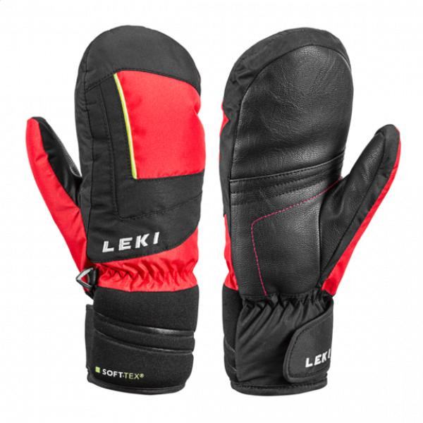 Leki Рукавиці  Nicо Junior Mitt 6 Red/Black/Yellow (1052-643 820805 060) - зображення 1