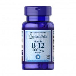 Puritan's Pride Vitamin B-12 500 mcg 100 tabs