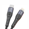 MOXOM USB Type-C - Lightning 1m Black (MX-CB34) - зображення 1