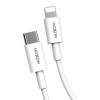 MOXOM USB Type-C - Lightning 1m White (MX-CB19) - зображення 1