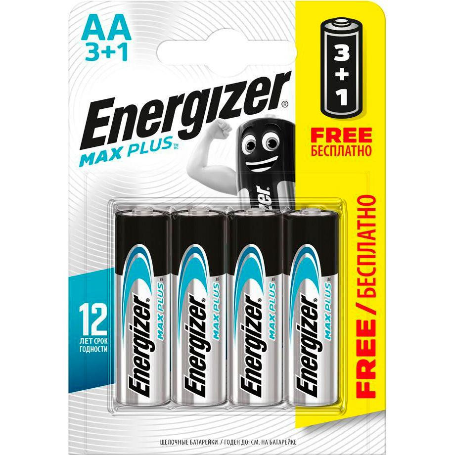 Energizer Energizer Max Plus AA 4шт/уп (E303322400) - зображення 1