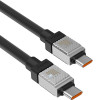 Baseus CoolPlay Series USB-C to USB-C 100W 2m Black (CAKW000301) - зображення 3