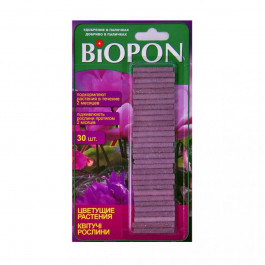 Biopon Удобрение в палочках для цветущих растений 30 шт (5904517062290)