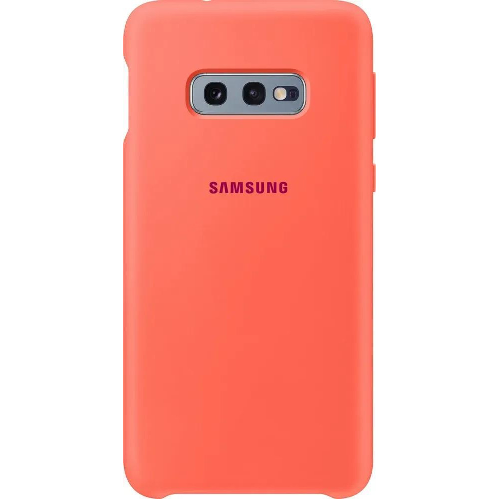 Samsung G970 Galaxy S10e Silicone Cover Berry Pink (EF-PG970THEG) - зображення 1