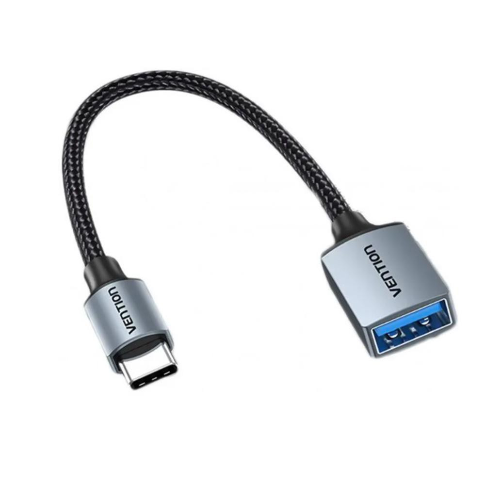 Vention USB-C to USB 3.0 AF 0.15m Gray (CCXHB) - зображення 1