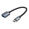 Vention USB-C to USB 3.0 AF 0.15m Gray (CCXHB) - зображення 2