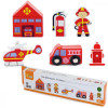 Viga Toys Дополнительный набор к ж/д Пожарная станция (50815) - зображення 3