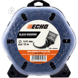 Echo Струна косильная  Black Diamond 2,4 мм 12 м (340095004)