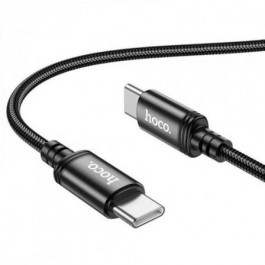   Hoco X89 Wind USB Type-C to USB Type-C 60W 1m Black (6931474784384)