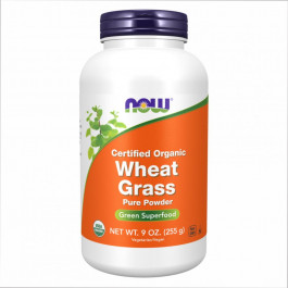 Now Wheat Grass Powder Organic 255 г