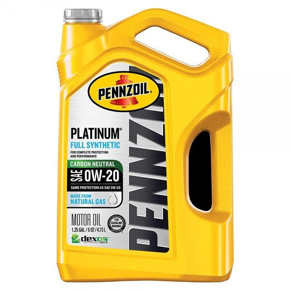 Pennzoil Platinum Full Synthetic 0W-20 550 046 127 4,73л - зображення 1