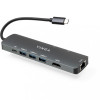 Vinga USB-C 3.1 to HDMI+RJ45_1Gbps+3xUSB3.0+SD/TF+PD100W (VHYC8) - зображення 2