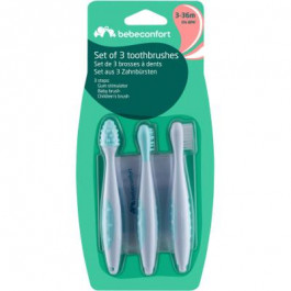Bebe Confort Набір зубних щіточок  Blue із мішечком для зберігання (3106203000)