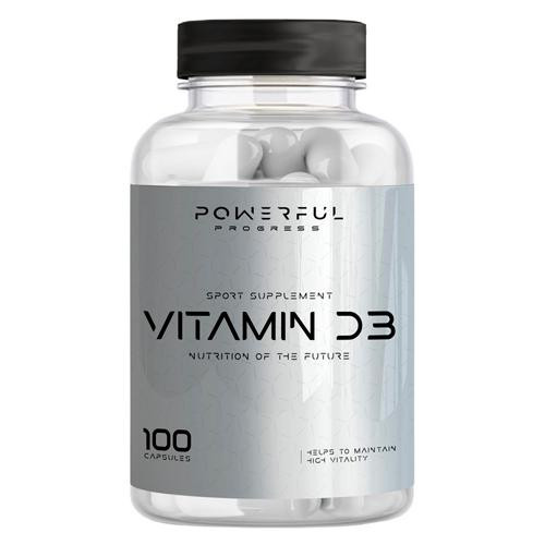 Powerful Progress Vitamin D3, 100 капс. - зображення 1