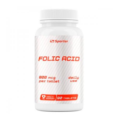 Sporter Folic Acid 800 mcg, 90 таб. - зображення 1