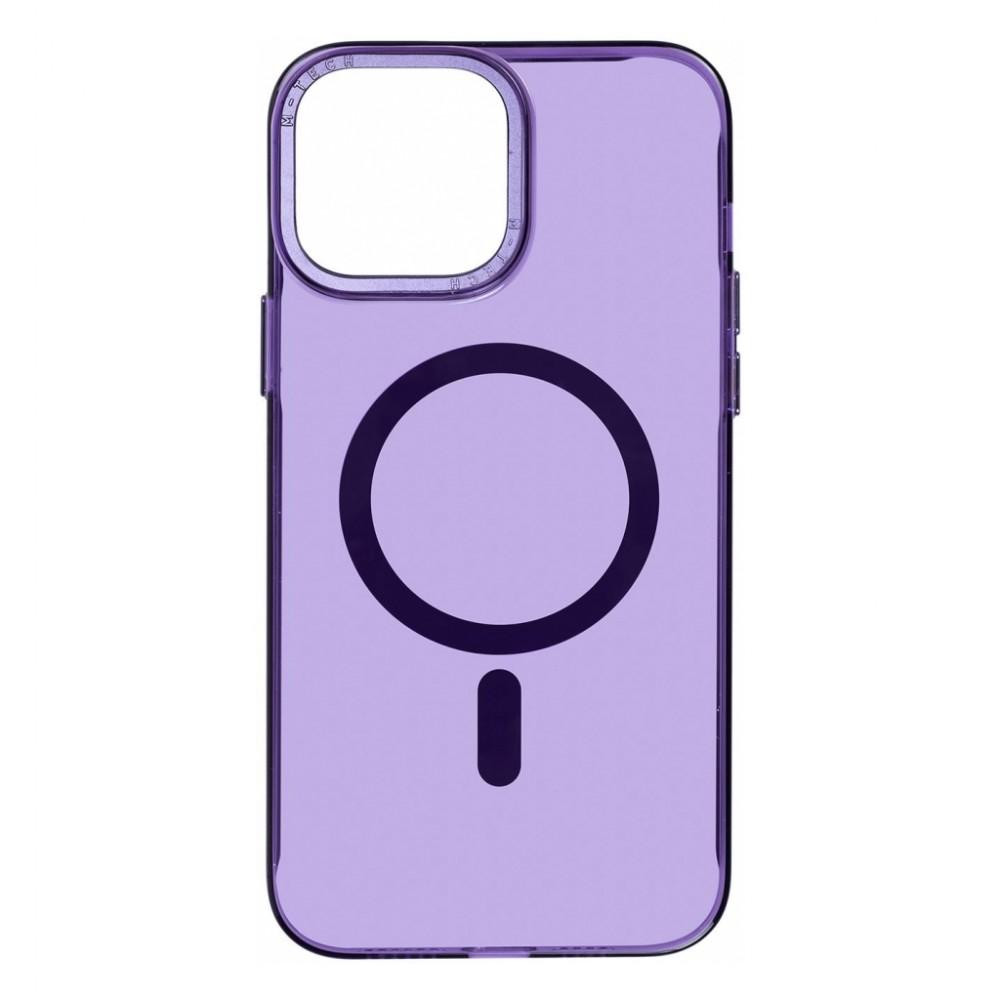 ArmorStandart Y23 MagSafe Apple iPhone 14 Pro Max Transparent Purple (ARM68338) - зображення 1