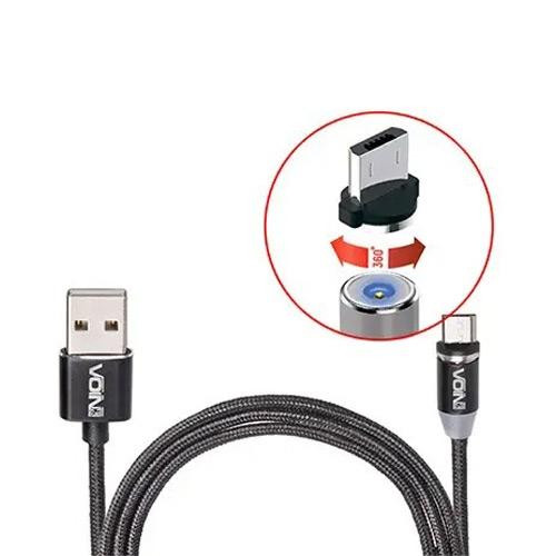 VOIN USB to Micro USB 1m Black (MC-2301M BK) - зображення 1