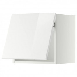 IKEA METOD Горизонтальна навісна шафа з кнопковим відкриванням, білий/Ringhult білий, 40x40 см (293.944.0