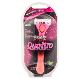 Wilkinson Sword Станок для гоління жіночий  (Schick) Quattro for Woman Beauty Edition