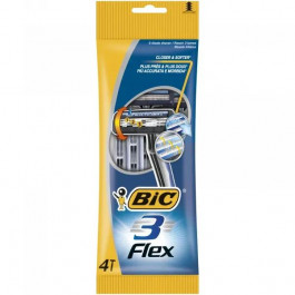 BIC Одноразові станки для гоління  3 Flex 4 шт.