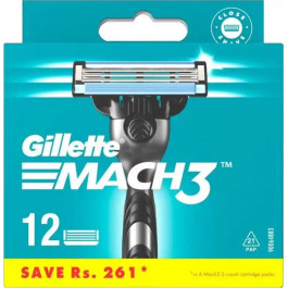 Gillette Змінні касети  Mach3 Original (12 шт.) G0022