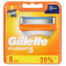 Gillette Змінні касети  Fusion Original (8 шт) G0035