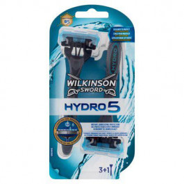 Wilkinson Sword Бритви для гоління  Hydro 5 (3 + 1 Free) 01613
