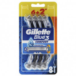 Gillette Набір одноразових станків для гоління  Blue 3 Comfort Original (8 шт)