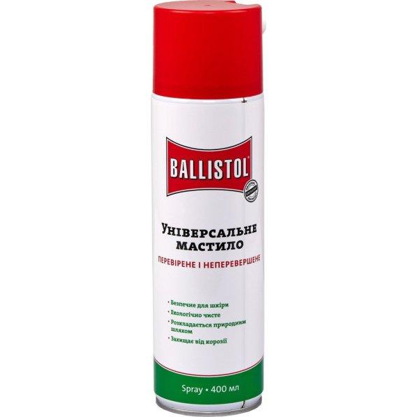 Klever Ballistol Универсальное масло Ballistol spray 400 мл (21810) - зображення 1