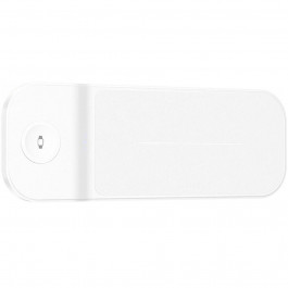 Hoco CQ6 15W 3-in-1 Wireless Fast Charger White