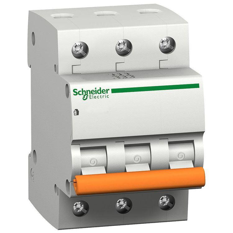 Schneider Electric ВА63 3P 6A C (11221) - зображення 1