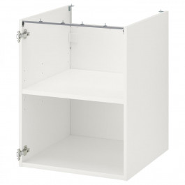 IKEA ENHET Нижня шафа з полицею, біла, 60x60x75 см (204.404.23)