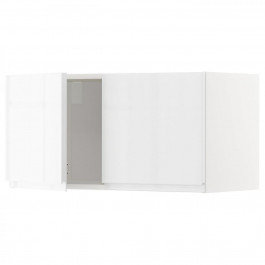 IKEA METOD Навісна шафа/2 дверцята, білий/Voxtorp глянцевий/білий, 80x40 см (994.554.35)