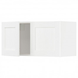 IKEA METOD Навісна шафа/2 дверцята, білий Enkoping/біла імітація дерева, 80x40 см (994.734.63)