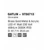 Nova Luce Світильник  GATLIN 9756713 - зображення 8