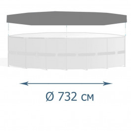  Тент - чохол InPool 33040, для каркасного басейну O 732 см