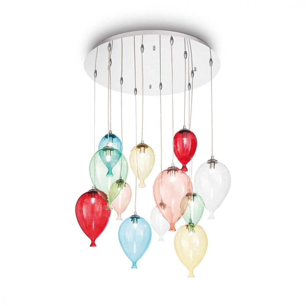 Ideal Lux Люстра подвесная CLOWN SP12 COLOR - зображення 1