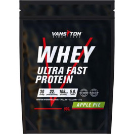 Ванситон Whey Ultra Fast Protein /Ультра-Про/ 900 g /30 servings/ Apple Pie