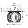 Candellux Точковий світильник  SK-93 1х40 G9 (2268750) - зображення 5