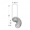 Candellux Точковий світильник  TUBA 1х50 GU10 (2282756) - зображення 4