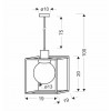 Candellux Люстра  Retro 1х40 Е27 (31-00743) - зображення 3