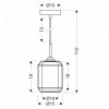 Candellux Люстра  Jonera 1х40 Е27 (31-08428) - зображення 6