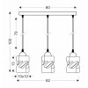 Candellux Люстра  Felis 3х60 Е27 (33-00149) - зображення 7