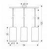 Candellux Люстра  Aragona 3х60 Е27 (33-19721) - зображення 4