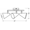 Candellux Світильник спотовий  AMOR 3х40 Е14 (98-63359) - зображення 2