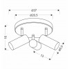 Candellux Світильник спотовий  Colly 3х15 GU10 (98-01726) - зображення 4