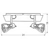 Candellux Світильник спотовий  ANGUS 2х50 GU10 (92-60532) - зображення 3