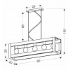 Candellux Люстра  Varna 5х40 Е27 (35-79282) - зображення 3